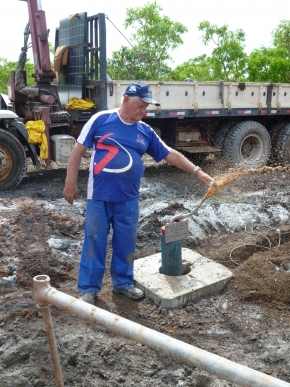 Projeto AMA instala um poço na aldeia bororo Póbo Jári